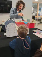 Communication scientifique lors de la fête de la science de Grenoble